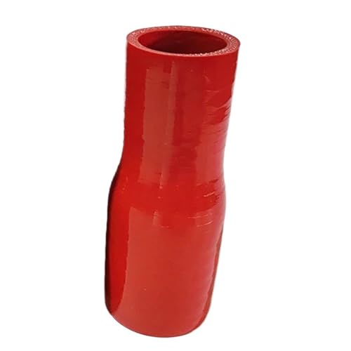 Kühlerschlauch Universal-Silikonschlauch mit gerader Reduzierung, flexibler Silikonschlauch für die Luftansaugung, Hochdruck-Ladeluftkühler, Turbo-Ansaugrohr Gummi Schlauch(ID45 to 50mm) von RLVYTA