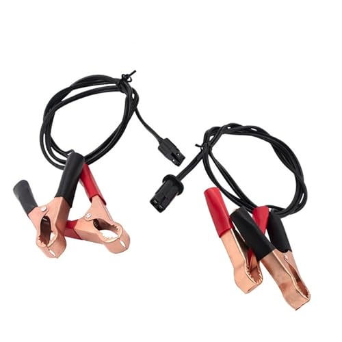 RLVYTA Auto Kraftstoffeinspritzer Auto Auto Kraftstoff Reinigung Injektor Flush Reiniger Waschen Adapter Reinigung Werkzeug Set Düse DIY Kit Reinigung Werkzeug Einspritzdüsen(2 Power Cables) von RLVYTA