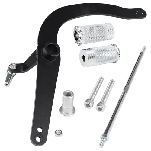 RLVYTA Fußschalthebel Getriebe Shifter Ferse-Zehe Schalthebel + Stange Fit Für Kawasaki Vulcan S ABS/SE/Cafe 2015-2023 Schalthebel(Style D Chrome) von RLVYTA