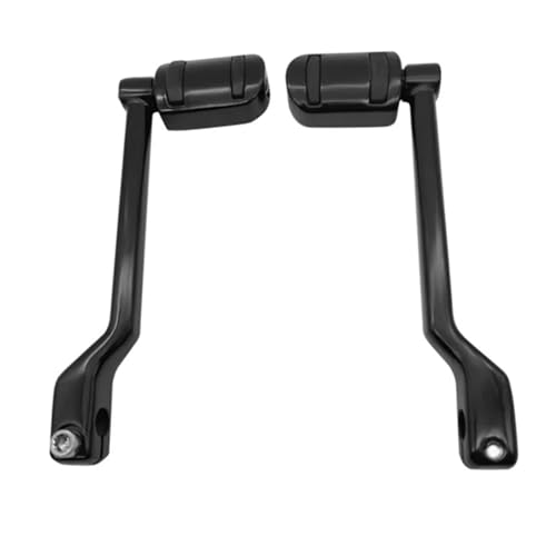 RLVYTA Fußschalthebel Motorrad 2 Stück Fersen-Zehenhebel-Schaltrasten Hinterhebel mit Schaltpedalen Passend für Softail Fat Boy Road Glide Trike Schalthebel von RLVYTA