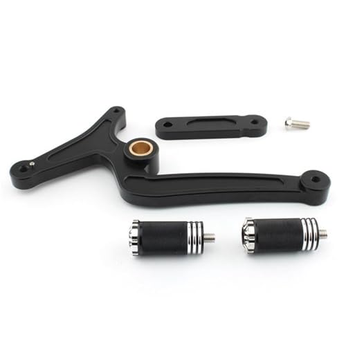 RLVYTA Fußschalthebel Motorrad Ferse Kappe Getriebe Schalthebel Shifter Ebene Pedal Fit Für Indische Scouts Hussar Bobber 2015-2022 Schalthebel von RLVYTA