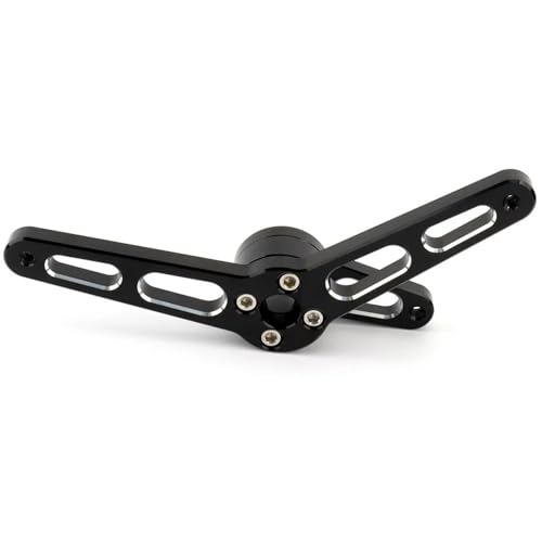 RLVYTA Fußschalthebel Motorrad Ferse Kappe Getriebe Schalthebel Vorwärts Control Shifter Fußrasten Stange Linkage Fit Für Harley Sportster XL 883 1200 Schalthebel(Black1 Lever) von RLVYTA