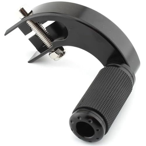 RLVYTA Fußschalthebel Motorrad Ferse Kappe Schalthebel Peg Shifter Pedal Fit Für Harley Softail Street Bob Fat Boy Breakout Low Rider ST Schalthebel(C Black) von RLVYTA