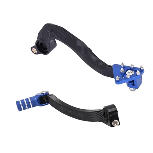 RLVYTA Fußschalthebel Motorrad Fußrasten Fuß CNC Schalthebel Bremshebel Pedal Fit Für Yamaha YZ250F WR250F 2010-2023 YZ250FX 2015-2023 Schalthebel(Set 3) von RLVYTA