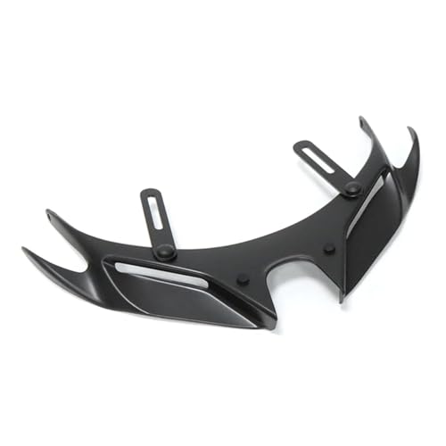 RLVYTA Motorrad Spoiler Fit Für Honda Fit Für Forza 350 2022-2025 125 2023-2024 Motorrad Front Winglets Aerodynamische Seite Flügel Spoiler Spoiler-Splitter-Kit(Black 2023-2025) von RLVYTA