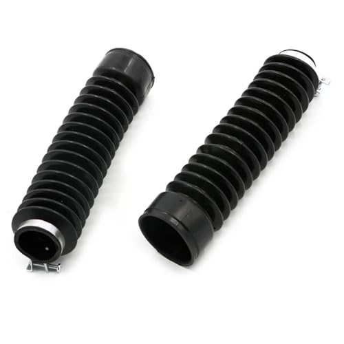 RLVYTA Vorderradgabelschutz 2PC Motorrad Gabel Abdeckung Gamaschen Boot Stoßdämpfer Schutz Staub Schutz Fit Für Yamaha XG250 Tricker XG250 von RLVYTA