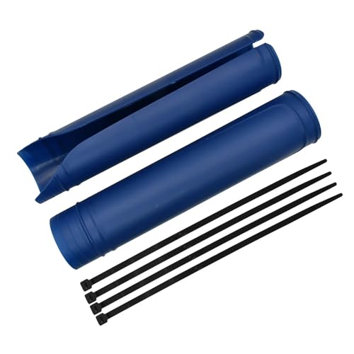 RLVYTA Vorderradgabelschutz Motocross Motorrad Gabel Front Schutz Covers Schutz Fit Für Husqvarna KTM TE EXC SX SXF EXC FCFE 125 300 350 Enduro(Dark Blue) von RLVYTA