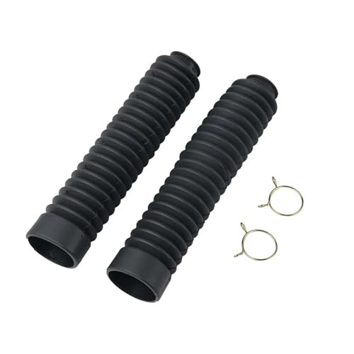 RLVYTA Vorderradgabelschutz Motorrad Staub Proof Sleeve Schutz Dämpfung Gummi 2Pcs Vorderrad Gabel Stoßdämpfer Abdeckung Gamaschen Gators Universal RLVYTA Vorderradgabelschutz Motorrad Staub Proof Sleeve Schutz Dämpfung Gummi 2Pcs Vorderrad Gabel Stoßdämpfer Abdeckung Gamaschen Gators Universal von RLVYTA