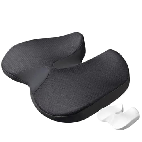 Stuhlkissen Kissen Orthopädisches Memory-Schaum-Prostata-Kissen für Steißbein, Ischias, Rücken, Schmerzlinderung, Komfort, Stuhl, Autositz sitzkissen bürostuhl(A) von RLVYTA