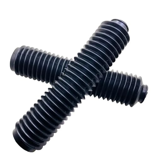 Vorderradgabelschutz 1 Paar Motorrad Gabel Anti Staub Abdeckung Gamasche Fit Für CRF KTM YZ WR KX KLX RMZ RMX DRZ TC TE FE FC DT250 YZ250(Black) von RLVYTA