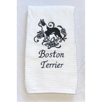 Boston Terrier Handtuch von RLWetland
