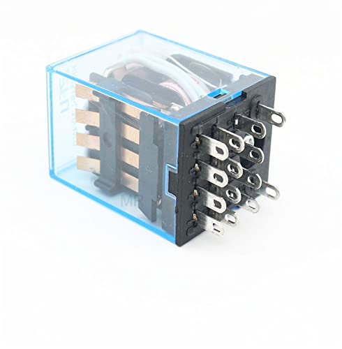 10PCS MY4 Allzweckrelais 4pdt 14pins Relais DC12V AC12V DC24V AC24V MY4 Relaisschalter(Dc,110V) von RLZQSGOT