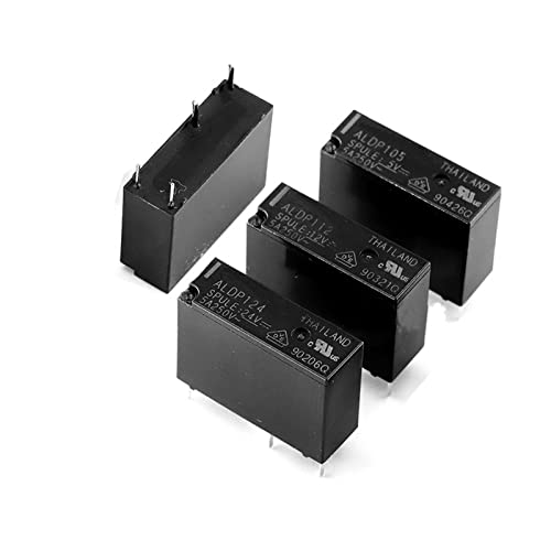 20 Stk. Relais ALDP105 ALDP112 ALDP124 ALDP112 5 V 12 V 24 V 5 A 250 V 4 Kontakte Normalerweise offen Gruppe ALD112 12 V 3 A(ALDP112 12V 5A) von RLZQSGOT