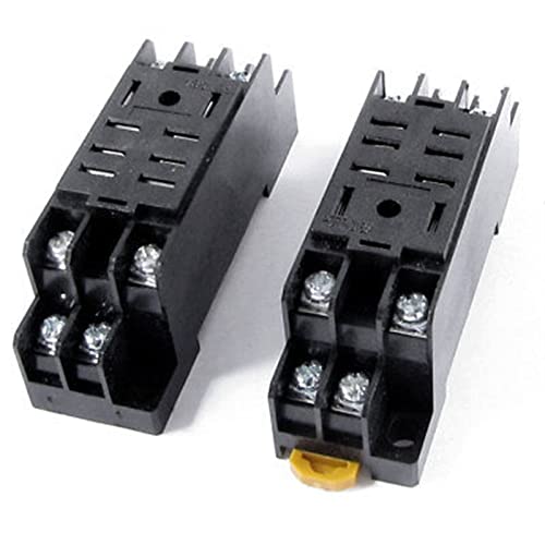 5 STÜCKE 34mm Din-schiene 8 Pin Schraubklemme PTF08A 300VAC12A Sockelsockel for LY1 LY2 von RLZQSGOT
