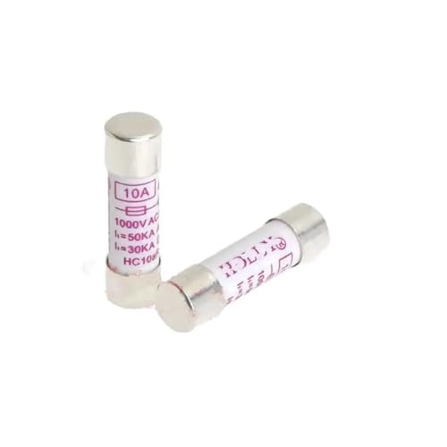 5 stücke HC10aR 10X38MM 32A 30A 25A 20A 15A 12A 11A 10A 8A 6A 5A 4A 3A 2A 500MA 630MA 400MA 690V SICHERUNGEN 1000V 500V(30a,690V) von RLZQSGOT