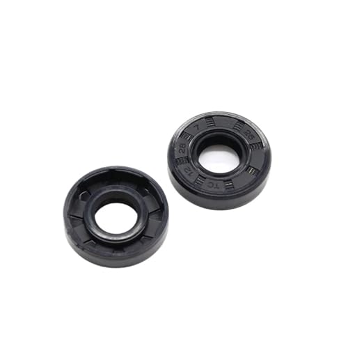 Dichtungsring aus Nitril-Butadien-Kautschuk, Innendurchmesser 4 mm, 5 mm, 6 mm, 7 mm, 8 mm, 9 mm, Außendurchmesser 12-34 mm, Dicke 4-10 mm, 5 Stück (OD 24mm) von RLZQSGOT