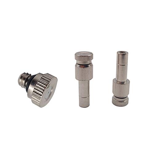 Gartenbewässerungstropfer, Gartensprinkler, 1/4 Zoll Schnellanschluss-Schiebeverschluss, Messing-Zerstäubungsdüse mit Tropfschutzfunktion Gartenbewässerungstropfer, Gartensprinkler, 1/4 Zoll Schnellanschluss-Schiebeverschluss, Messing-Zerstäubungsdüse mit Tropfschutzfunktion von RLZQSGOT