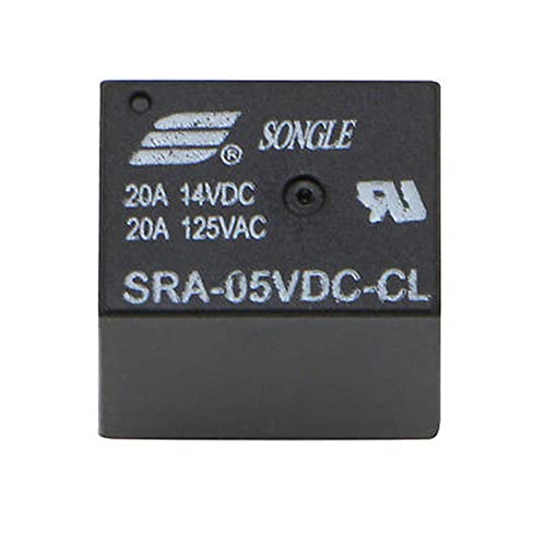 RLZQSGOT 5 Stücke SRA-05VDC-CL SRA-12VDC-CL SRA-24VDC-CL DC5V 20A 5 Pins PCB Allzweckrelais 5V 12V 24V(SRA-12VDC-CL) von RLZQSGOT