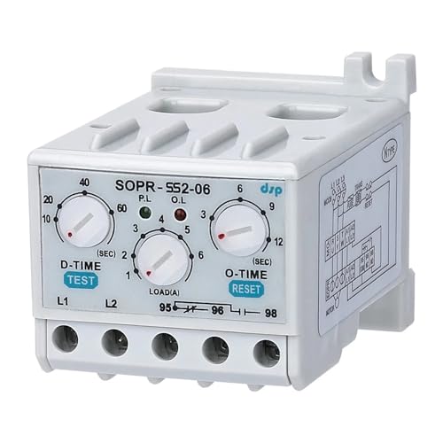 SOPR-SS2-220 Elektronisches Überlastrelais Motorschutz Thermisches Überlastrelais(1-6A) von RLZQSGOT