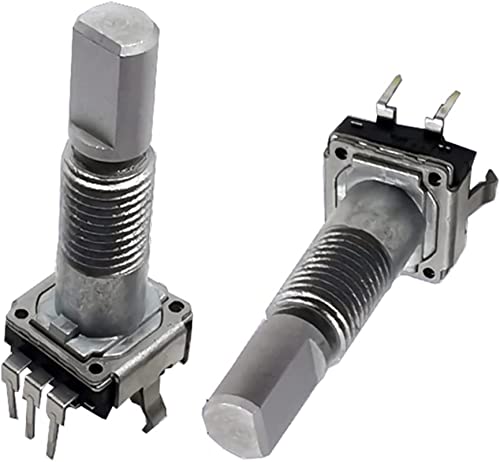 Schalter-Encoder 2 Stück EC11 Drehgeber 18 Positionierungsnummer 9 Impulspunkt Schaftlänge 24 Impulsschalter Heimwerkerbedarf Schalter-Encoder 2 Stück EC11 Drehgeber 18 Positionierungsnummer 9 Impulspunkt Schaftlänge 24 Impulsschalter Heimwerkerbedarf von RLZQSGOT