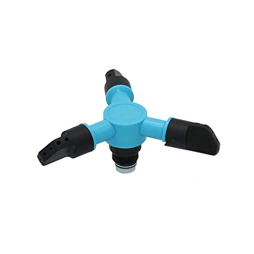 Schlauchverbinder 1/2 Zoll männlich 3-armig rotierende Sprinklerdüse Gartenrasensprinkler 360-Grad-Rasengewächshausbewässerung 15-TLG Schlauchverbinder 1/2 Zoll männlich 3-armig rotierende Sprinklerdüse Gartenrasensprinkler 360-Grad-Rasengewächshausbewässerung 15-TLG von RLZQSGOT