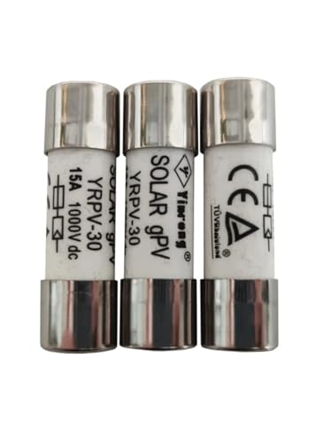 YRPV-30 8A 10A 12A 15A 16A 20A 25A 30A Sicherung 10 * 38 DC1000V Sicherung 1PCS(10A) von RLZQSGOT