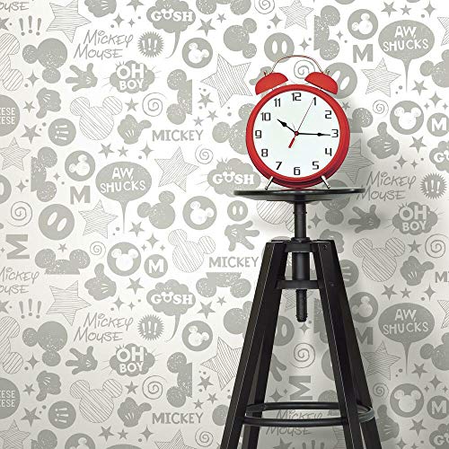 RM STUDIO MICKEY MOUSE ICONS PEEL & STICK WALLPAPER von RoomMates