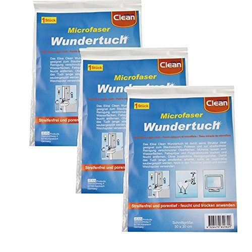 RMB® 3er Set Microfaser Wundertuch von RMB