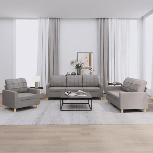 Langlebige Sofagarnitur aus strapazierfähigem Stoff mit robustem Metallgestell, bequemer Polsterung und modernem Design für Wohnzimmer Langlebige Sofagarnitur aus strapazierfähigem Stoff mit robustem Metallgestell, bequemer Polsterung und modernem Design für Wohnzimmer von RMIHSJG