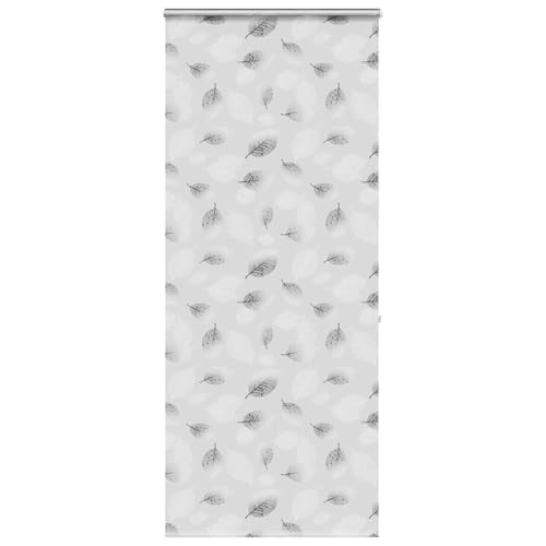 PEVA Duschrollo mit Kassette: Wasserdichtes Badezimmer Rollo für Privatsphäre, Platzsparend durch Decken- oder Wandmontage, Verstellbare Höhe mit Kindersicherheits-Kabelclip von RMIHSJG