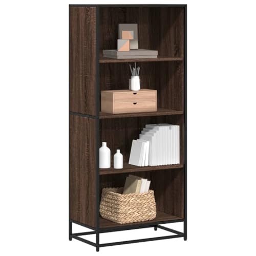 RMIHSJG Bücherregal Braun Eichen-Optik 60x35x139 cm Holzwerkstoff Küchenregale Bücherregal Klein Regale Wohnzimmer Kleines Regal für Küche Arbeitszimmer Büro Wohnbereich RMIHSJG Bücherregal Braun Eichen-Optik 60x35x139 cm Holzwerkstoff Küchenregale Bücherregal Klein Regale Wohnzimmer Kleines Regal für Küche Arbeitszimmer Büro Wohnbereich von RMIHSJG