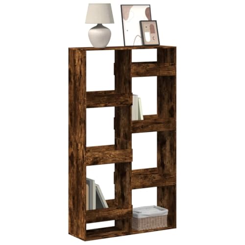 RMIHSJG Bücherregal Räuchereiche 100x33x175 cm Holzwerkstoff Regal Für Ordner Bücherschrank Cd Regal Kleiner Schrank für Arbeitszimmer Wohnbereich Büro Schlafzimmer RMIHSJG Bücherregal Räuchereiche 100x33x175 cm Holzwerkstoff Regal Für Ordner Bücherschrank Cd Regal Kleiner Schrank für Arbeitszimmer Wohnbereich Büro Schlafzimmer von RMIHSJG
