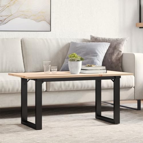 RMIHSJG Couchtisch O-Gestell 90x40x45cm Massivholz Kiefer und Gusseisen Wohnzimmer Tisch Beistelltisch Couch Coffee Table Couchtisch Klein für Schlafzimmer Wohnzimmer Outdoor Büro RMIHSJG Couchtisch O-Gestell 90x40x45cm Massivholz Kiefer und Gusseisen Wohnzimmer Tisch Beistelltisch Couch Coffee Table Couchtisch Klein für Schlafzimmer Wohnzimmer Outdoor Büro von RMIHSJG