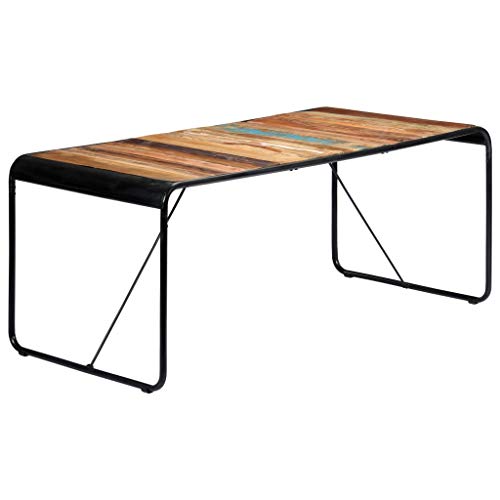 RMIHSJG Esstisch Dinner Table Küchentisch für Küche 180x90x76 cm Altholz Massiv von RMIHSJG