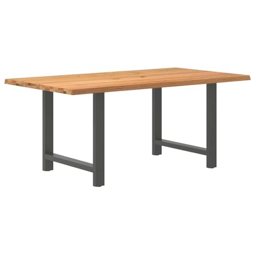 RMIHSJG Esstisch Hellbraun Tafel Dinner Table für Restaurant 180x100x74 cm Massivholz Eiche Rechteckig RMIHSJG Esstisch Hellbraun Tafel Dinner Table für Restaurant 180x100x74 cm Massivholz Eiche Rechteckig von RMIHSJG