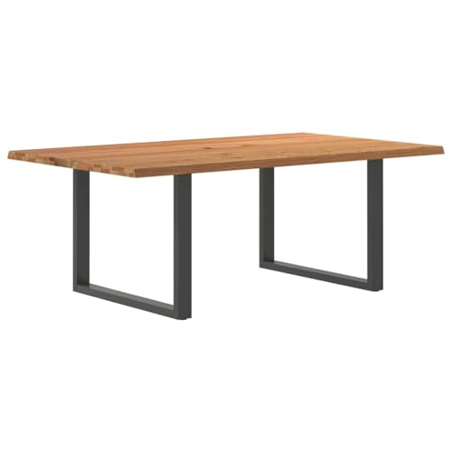 RMIHSJG Esstisch mit Baumkanten Mahlzeitentisch Massiver Esstisch für Restaurant 200x120x74 cm Massivholz Eiche Rechteck RMIHSJG Esstisch mit Baumkanten Mahlzeitentisch Massiver Esstisch für Restaurant 200x120x74 cm Massivholz Eiche Rechteck von RMIHSJG