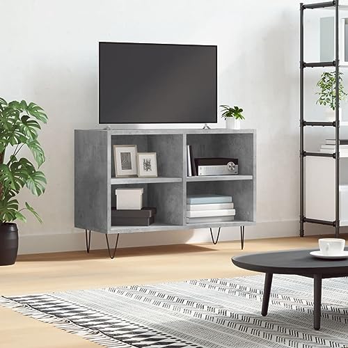 RMIHSJG TV-Schrank Betongrau lowboard tv ständer Fernseher Schrank Konsolentisch mit Schubladen 69,5x30x50 cm Holzwerkstoff RMIHSJG TV-Schrank Betongrau lowboard tv ständer Fernseher Schrank Konsolentisch mit Schubladen 69,5x30x50 cm Holzwerkstoff von RMIHSJG