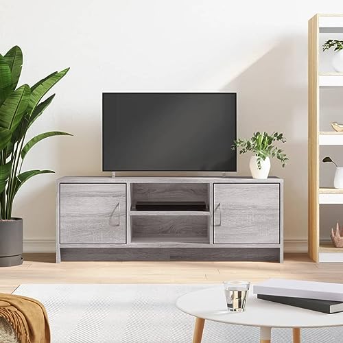 RMIHSJG TV-Schrank Grau Sonoma hängeschrank lowboard Fernseher Tisch kommode 102x30x37,5 cm Holzwerkstoff RMIHSJG TV-Schrank Grau Sonoma hängeschrank lowboard Fernseher Tisch kommode 102x30x37,5 cm Holzwerkstoff von RMIHSJG