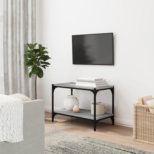 RMIHSJG TV-Schrank Grau Sonoma tv kommode tv ständer hängeschrank Fernseher Schrank 60x33x41 cm Holzwerkstoff und Stahl RMIHSJG TV-Schrank Grau Sonoma tv kommode tv ständer hängeschrank Fernseher Schrank 60x33x41 cm Holzwerkstoff und Stahl von RMIHSJG