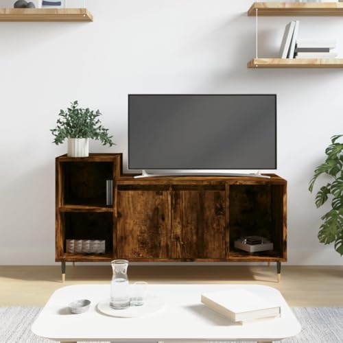 RMIHSJG TV-Schrank Räuchereiche lowboard tv Cabinet Fernseher Schrank tv Board 100x35x55 cm Holzwerkstoff RMIHSJG TV-Schrank Räuchereiche lowboard tv Cabinet Fernseher Schrank tv Board 100x35x55 cm Holzwerkstoff von RMIHSJG