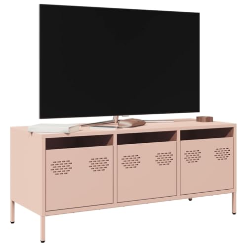 RMIHSJG TV-Schrank Rosa tv kommode tv Regal Konsolentisch mit Schubladen hängeschrank 101,5x39x43,5 cm Kaltgewalzter Stahl RMIHSJG TV-Schrank Rosa tv kommode tv Regal Konsolentisch mit Schubladen hängeschrank 101,5x39x43,5 cm Kaltgewalzter Stahl von RMIHSJG