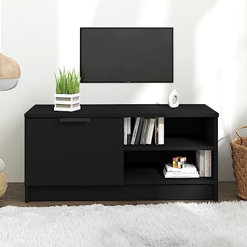 RMIHSJG TV-Schrank Schwarz Fernsehtisch tv möbel Fernsehschrank wohnzimmerschrank 80x35x36,5 cm Holzwerkstoff RMIHSJG TV-Schrank Schwarz Fernsehtisch tv möbel Fernsehschrank wohnzimmerschrank 80x35x36,5 cm Holzwerkstoff von RMIHSJG