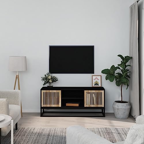 RMIHSJG TV-Schrank Schwarz hängeschrank tv Bank Sideboard hängend Sideboard tv 105x30x45 cm Holzwerkstoff und Eisen RMIHSJG TV-Schrank Schwarz hängeschrank tv Bank Sideboard hängend Sideboard tv 105x30x45 cm Holzwerkstoff und Eisen von RMIHSJG