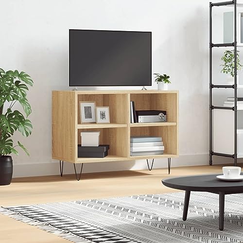 RMIHSJG TV-Schrank Sonoma-Eiche Sideboard tv Fernseher Tisch tv Regal hängeschrank 69,5x30x50 cm Holzwerkstoff RMIHSJG TV-Schrank Sonoma-Eiche Sideboard tv Fernseher Tisch tv Regal hängeschrank 69,5x30x50 cm Holzwerkstoff von RMIHSJG
