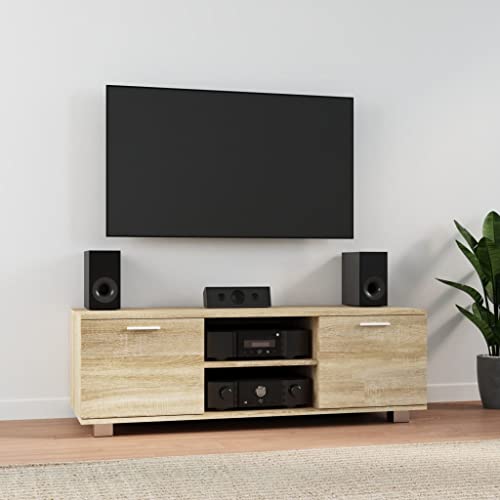 RMIHSJG TV-Schrank Sonoma-Eiche tv möbel tv Cabinet Sideboard Wohnzimmer Fernsehtisch 120x40,5x35 cm Holzwerkstoff RMIHSJG TV-Schrank Sonoma-Eiche tv möbel tv Cabinet Sideboard Wohnzimmer Fernsehtisch 120x40,5x35 cm Holzwerkstoff von RMIHSJG