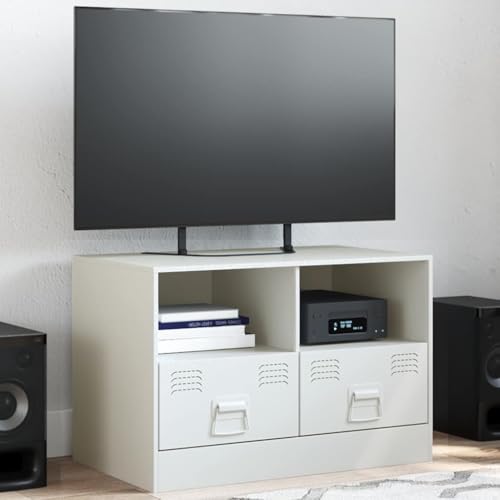 RMIHSJG TV-Schrank Weiß tv möbel Fernseher kommode hängeschrank Couchtisch 67x39x44 cm Stahl RMIHSJG TV-Schrank Weiß tv möbel Fernseher kommode hängeschrank Couchtisch 67x39x44 cm Stahl von RMIHSJG