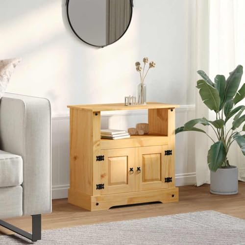 RMIHSJG TV-Schrank im Mexiko-Stil Kiefer Massiv Corona Fernseher Schrank HiFi Rack Fernseher Tisch kommode 80 x 43 x 78 cm RMIHSJG TV-Schrank im Mexiko-Stil Kiefer Massiv Corona Fernseher Schrank HiFi Rack Fernseher Tisch kommode 80 x 43 x 78 cm von RMIHSJG