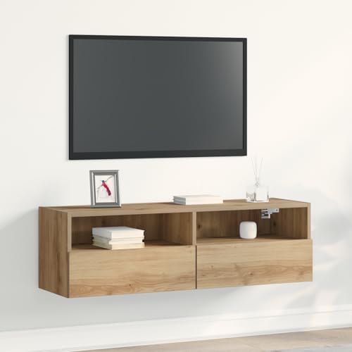 RMIHSJG TV-Wandschrank Artisan Eiche Fernsehtisch Sideboard hängend tv Cabinet Fernsehschrank 100x30x30 cm Holzwerkstoff RMIHSJG TV-Wandschrank Artisan Eiche Fernsehtisch Sideboard hängend tv Cabinet Fernsehschrank 100x30x30 cm Holzwerkstoff von RMIHSJG