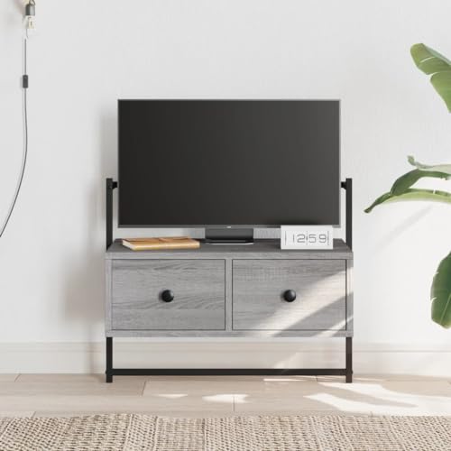 RMIHSJG TV-Wandschrank Grau Sonoma tv Regal Couchtisch hängeschrank lowboard 60,5x30x51 cm Holzwerkstoff RMIHSJG TV-Wandschrank Grau Sonoma tv Regal Couchtisch hängeschrank lowboard 60,5x30x51 cm Holzwerkstoff von RMIHSJG