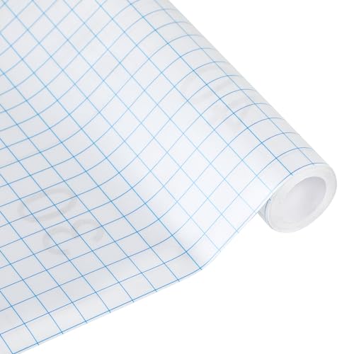 RMIVEGLIA Übertragungsfolie für Vinyl Plotter, plotterfolie vinyl, übertragungsfolie plotter - 30,5cm x 500cm mit Raster für exakte Positionierung, ideal für DIY Aufkleber, Beschilderung, Fensterdeko RMIVEGLIA Übertragungsfolie für Vinyl Plotter, plotterfolie vinyl, übertragungsfolie plotter - 30,5cm x 500cm mit Raster für exakte Positionierung, ideal für DIY Aufkleber, Beschilderung, Fensterdeko von RMIVEGLIA